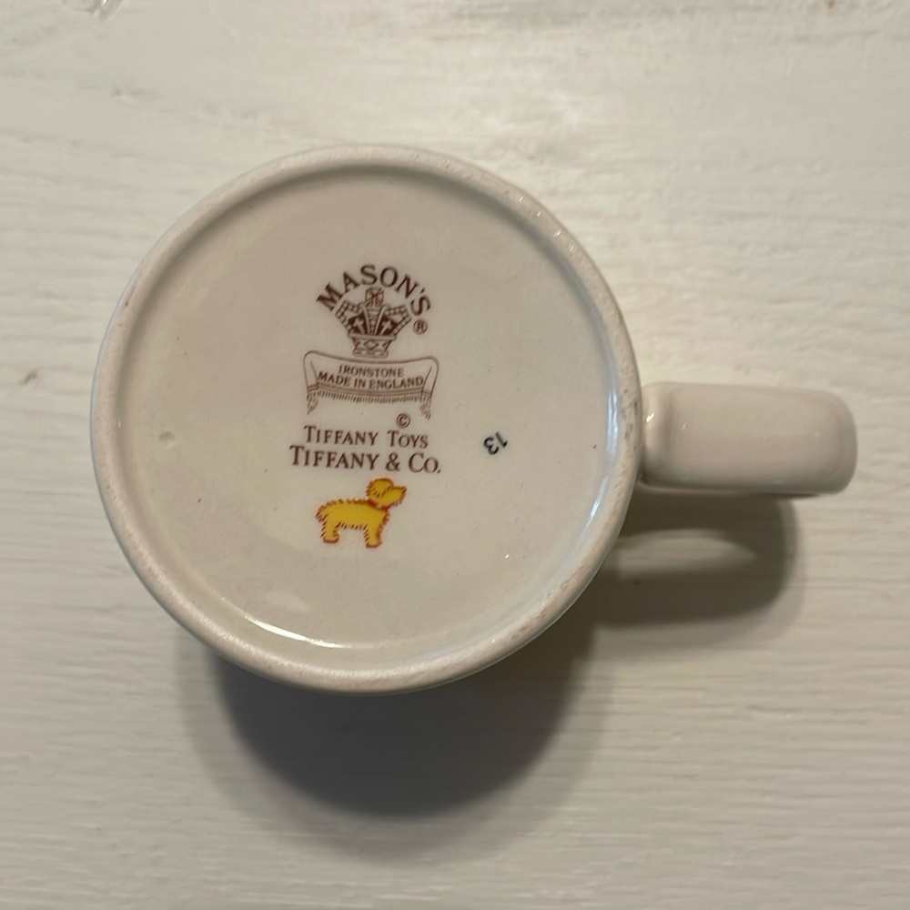 New Tiffany & Co. Children's Drummer Boy Ironstone Dining Set Made in England - Picture 9 of 10